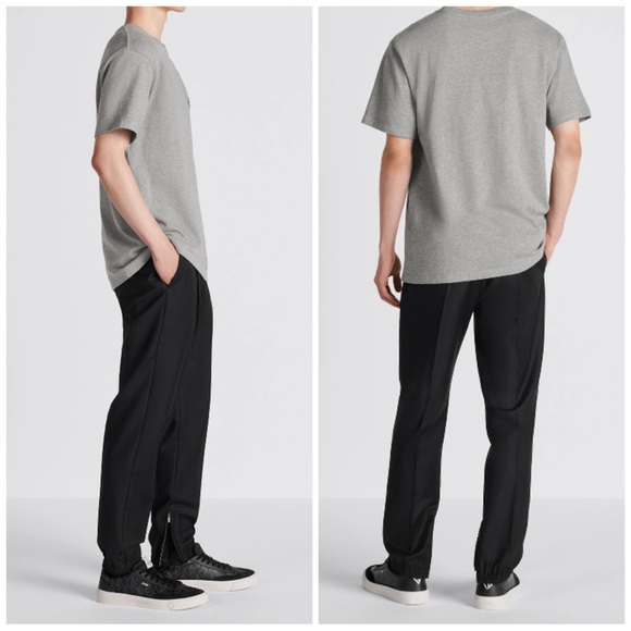 NWOT DIOR Wool Jogger Pants In Noir XS 28 (EUR 44) - Picture 12 of 13